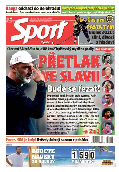 E-magazín Sport - 30.7.2020 - CZECH NEWS CENTER a. s.