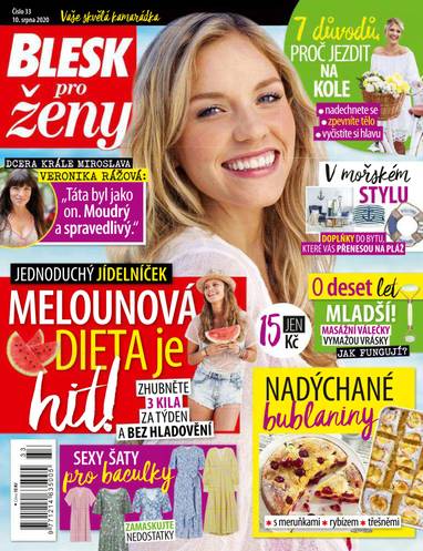 E-magazín BLESK pro ženy - 33/2020 - CZECH NEWS CENTER a. s.