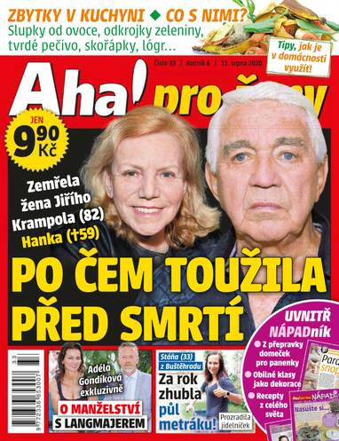 E-magazín Aha! pro ženy - 33/2020 - CZECH NEWS CENTER a. s.