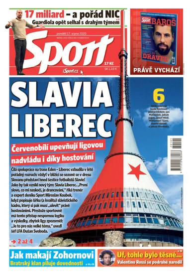 E-magazín Sport - 17.8.2020 - CZECH NEWS CENTER a. s.