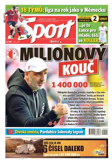 E-magazín Sport - 19.8.2020 - CZECH NEWS CENTER a. s.