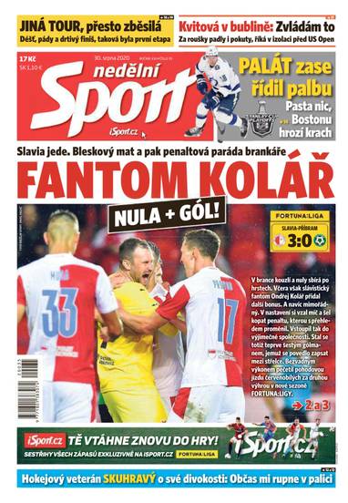 E-magazín nedělní Sport - 35/2020 - CZECH NEWS CENTER a. s.