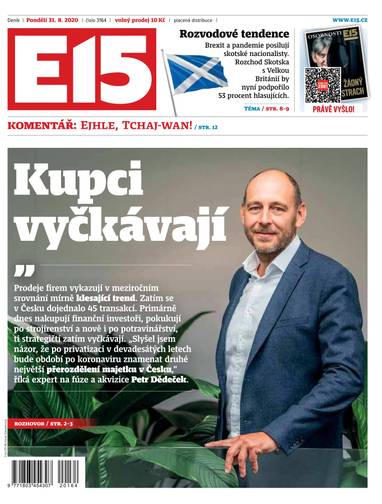 E-magazín e15 - 31.8.2020 - CZECH NEWS CENTER a. s.