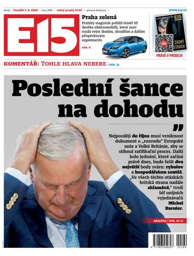 E-magazín e15 - 7.9.2020 - CZECH NEWS CENTER a. s.