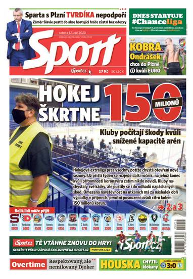 E-magazín Sport - 12.9.2020 - CZECH NEWS CENTER a. s.