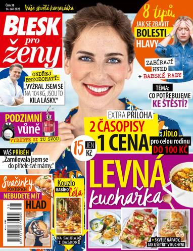 E-magazín BLESK pro ženy - 38/2020 - CZECH NEWS CENTER a. s.