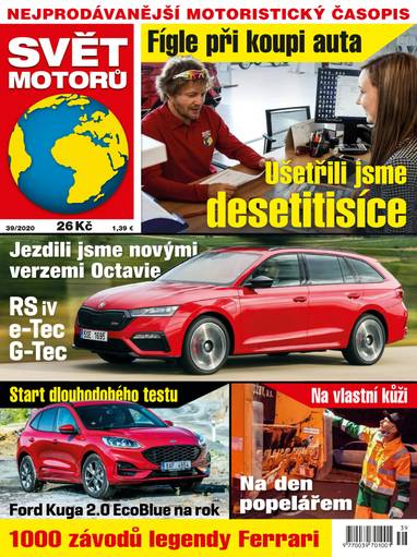 E-magazín SVĚT MOTORŮ - 39/2020 - CZECH NEWS CENTER a. s.