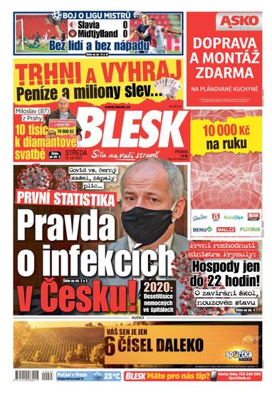 E-magazín BLESK - 23.9.2020 - CZECH NEWS CENTER a. s.