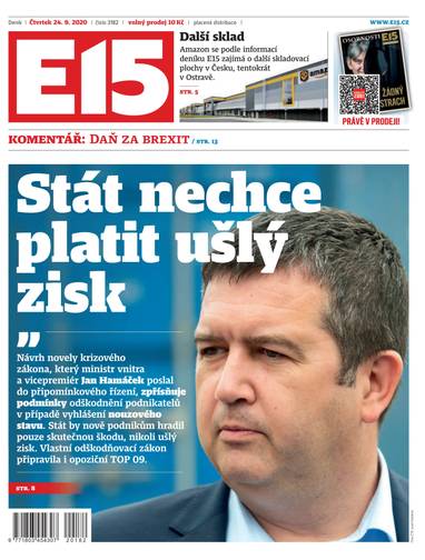 E-magazín e15 - 24.9.2020 - CZECH NEWS CENTER a. s.