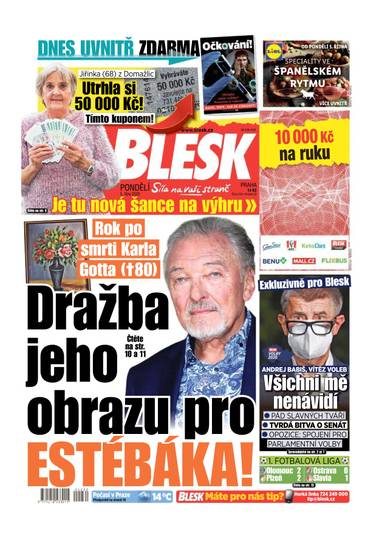 E-magazín BLESK - 5.10.2020 - CZECH NEWS CENTER a. s.