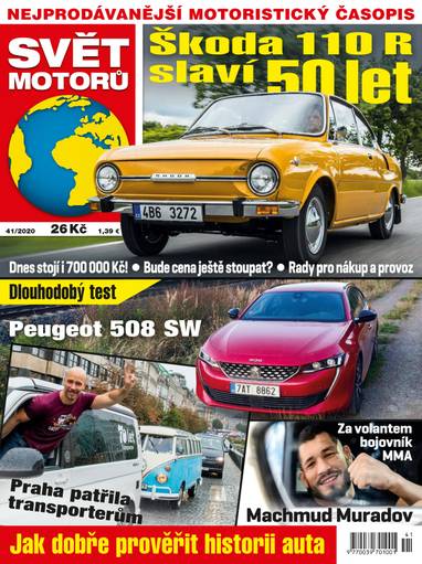 E-magazín SVĚT MOTORŮ - 41/2020 - CZECH NEWS CENTER a. s.