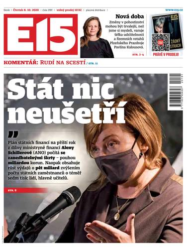 E-magazín e15 - 8.10.2020 - CZECH NEWS CENTER a. s.