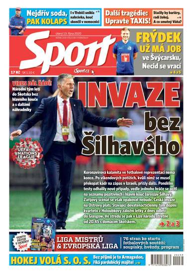 E-magazín Sport - 13.10.2020 - CZECH NEWS CENTER a. s.