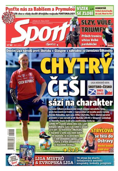 E-magazín Sport - 14.10.2020 - CZECH NEWS CENTER a. s.