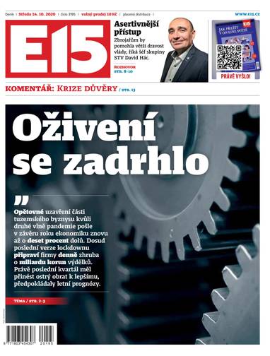 E-magazín e15 - 14.10.2020 - CZECH NEWS CENTER a. s.