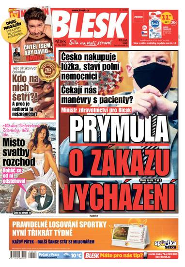 E-magazín BLESK - 16.10.2020 - CZECH NEWS CENTER a. s.