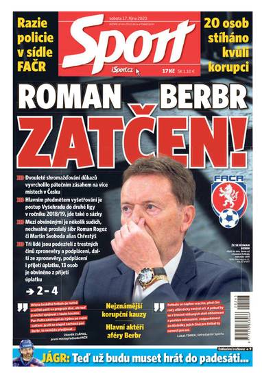 E-magazín Sport - 17.10.2020 - CZECH NEWS CENTER a. s.