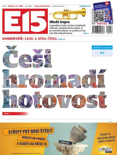 E-magazín e15 - 13.11.2020 - CZECH NEWS CENTER a. s.