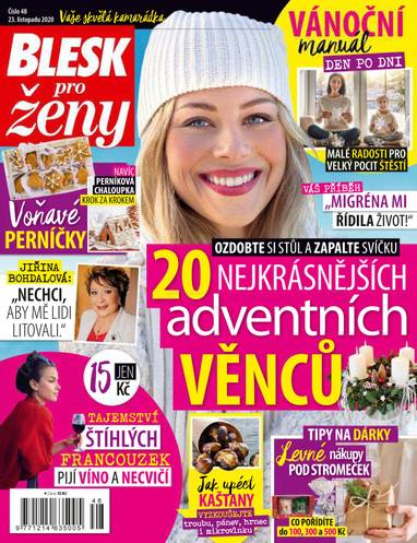 E-magazín BLESK pro ženy - 48/2020 - CZECH NEWS CENTER a. s.