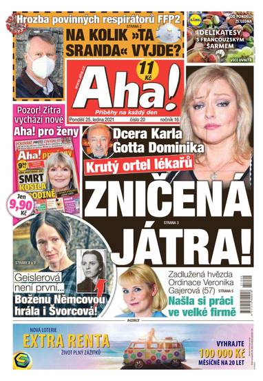 E-magazín Aha! - 25.1.2021 - CZECH NEWS CENTER a. s.