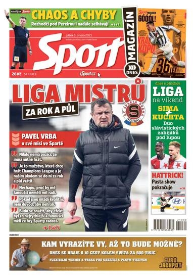 E-magazín Sport - 5.2.2021 - CZECH NEWS CENTER a. s.