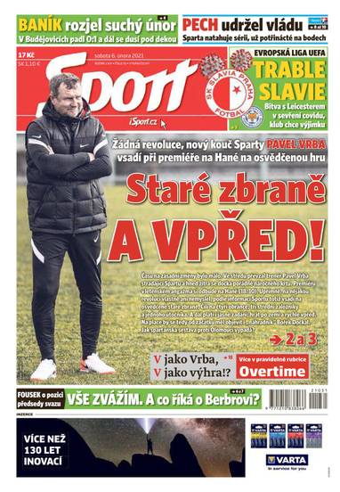 E-magazín Sport - 6.2.2021 - CZECH NEWS CENTER a. s.