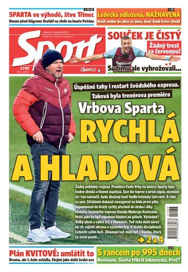 E-magazín Sport - 9.2.2021 - CZECH NEWS CENTER a. s.