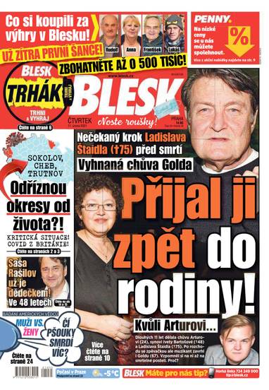 E-magazín BLESK - 11.2.2021 - CZECH NEWS CENTER a. s.