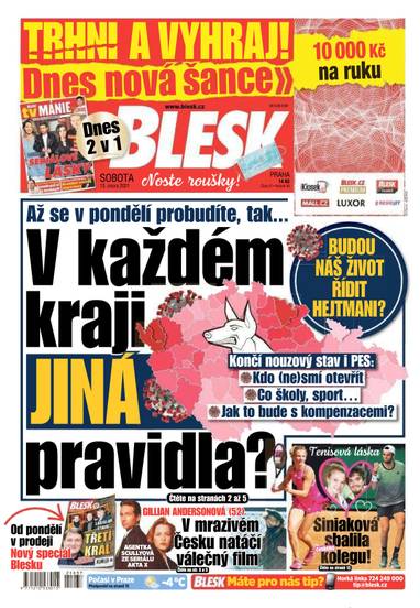 E-magazín BLESK - 13.2.2021 - CZECH NEWS CENTER a. s.