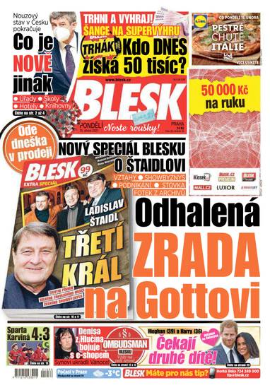 E-magazín BLESK - 15.2.2021 - CZECH NEWS CENTER a. s.