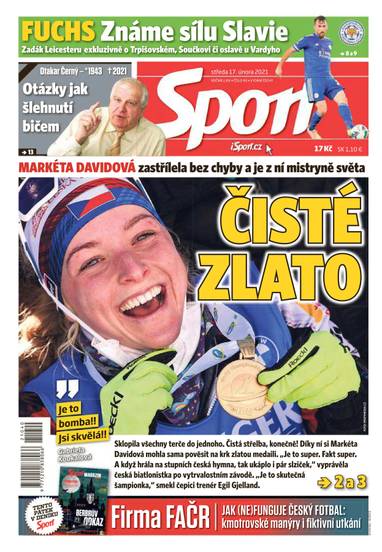 E-magazín Sport - 17.2.2021 - CZECH NEWS CENTER a. s.