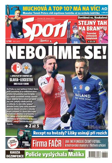 E-magazín Sport - 18.2.2021 - CZECH NEWS CENTER a. s.