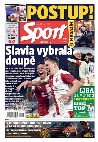 E-magazín Sport - 26.2.2021 - CZECH NEWS CENTER a. s.