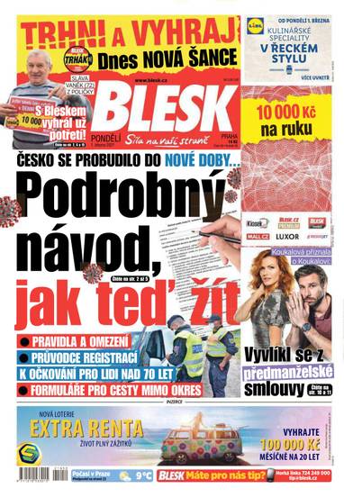 E-magazín BLESK - 1.3.2021 - CZECH NEWS CENTER a. s.