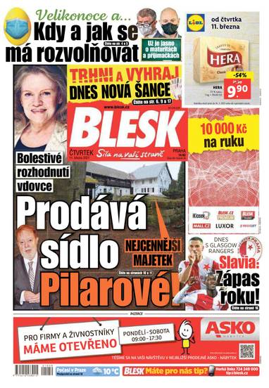 E-magazín BLESK - 11.3.2021 - CZECH NEWS CENTER a. s.