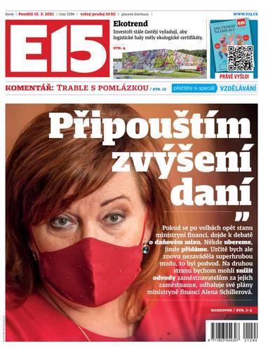 E-magazín e15 - 15.3.2021 - CZECH NEWS CENTER a. s.