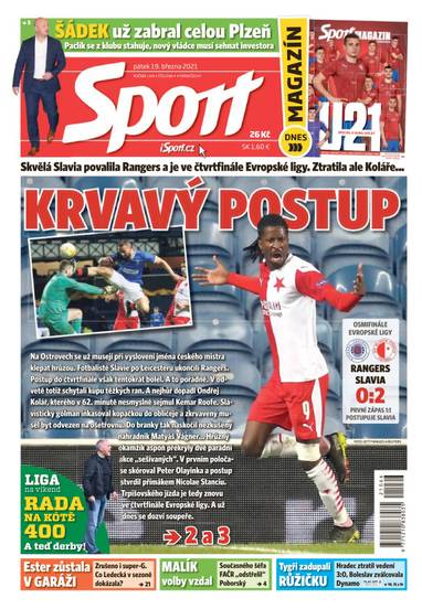 E-magazín Sport - 19.3.2021 - CZECH NEWS CENTER a. s.