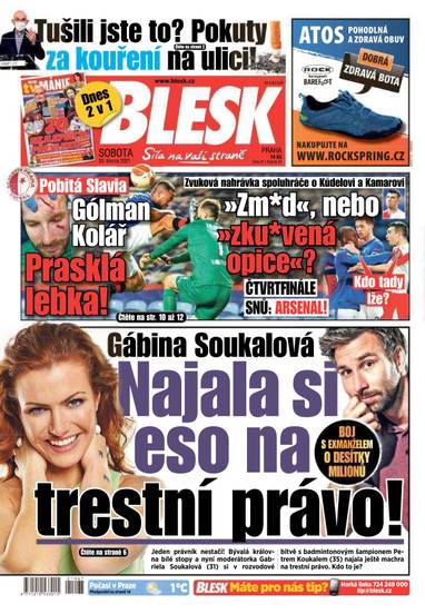 E-magazín BLESK - 20.3.2021 - CZECH NEWS CENTER a. s.