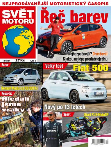 E-magazín SVĚT MOTORŮ - 12/2021 - CZECH NEWS CENTER a. s.