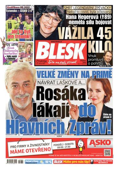 E-magazín BLESK - 25.3.2021 - CZECH NEWS CENTER a. s.