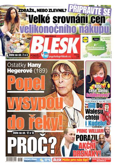 E-magazín BLESK - 29.3.2021 - CZECH NEWS CENTER a. s.