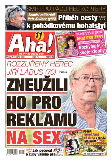 E-magazín Aha! - 30.3.2021 - CZECH NEWS CENTER a. s.