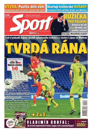 E-magazín Sport - 31.3.2021 - CZECH NEWS CENTER a. s.