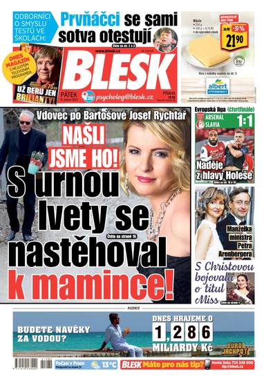 E-magazín BLESK - 9.4.2021 - CZECH NEWS CENTER a. s.