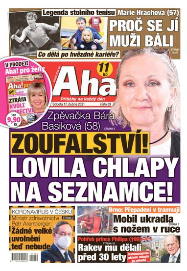 E-magazín Aha! - 17.4.2021 - CZECH NEWS CENTER a. s.