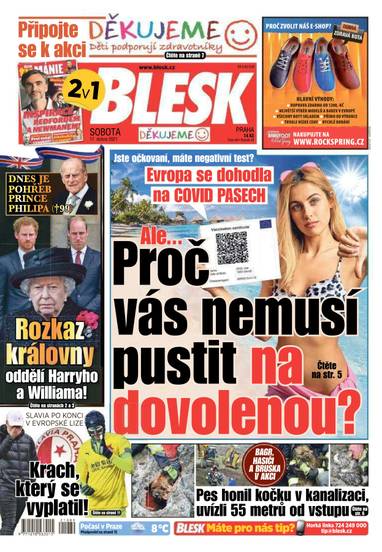 E-magazín BLESK - 17.4.2021 - CZECH NEWS CENTER a. s.