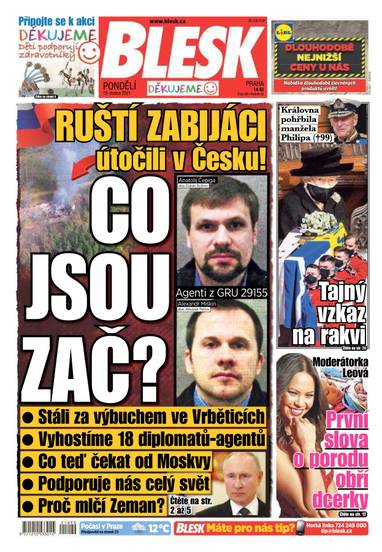 E-magazín BLESK - 19.4.2021 - CZECH NEWS CENTER a. s.