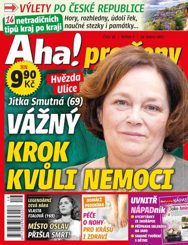 E-magazín Aha! pro ženy - 16/2021 - CZECH NEWS CENTER a. s.