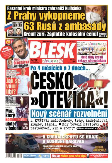 E-magazín BLESK - 23.4.2021 - CZECH NEWS CENTER a. s.