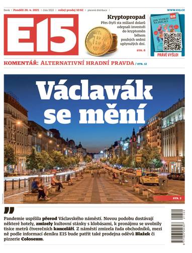 E-magazín e15 - 26.4.2021 - CZECH NEWS CENTER a. s.